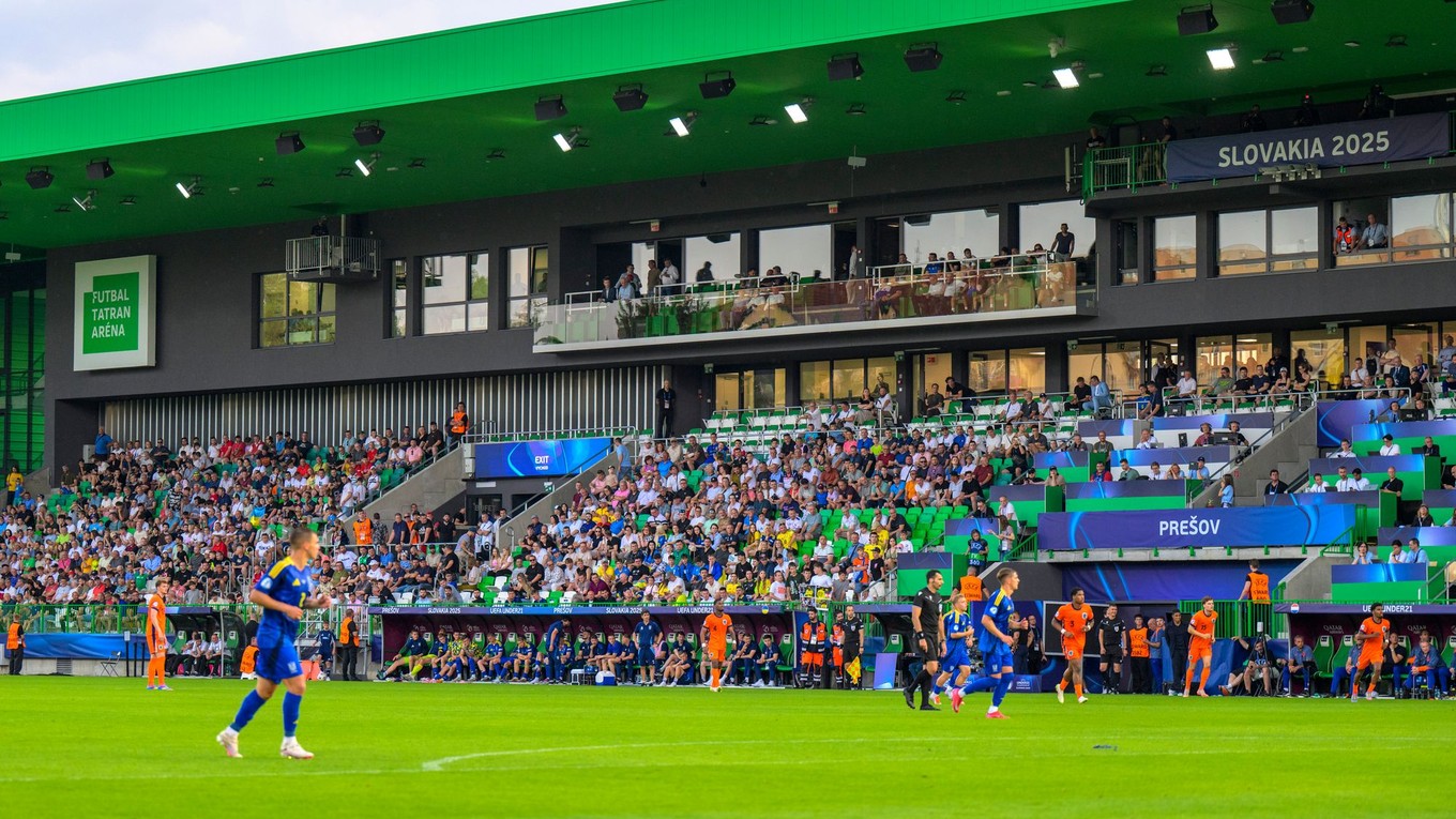 Futbalový štadión Futbal Tatran Aréna v Prešove