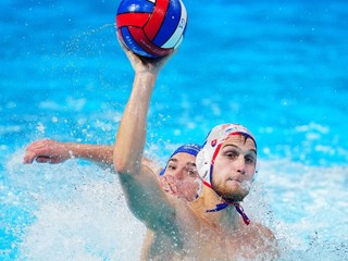 Momentka zo zápasu Slovenska na ME.