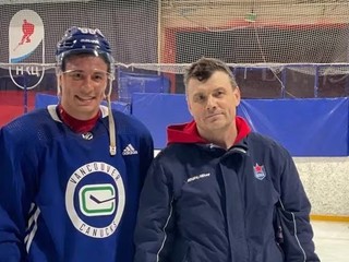 Andrej Kuzmenko a jeho otec Alexander.