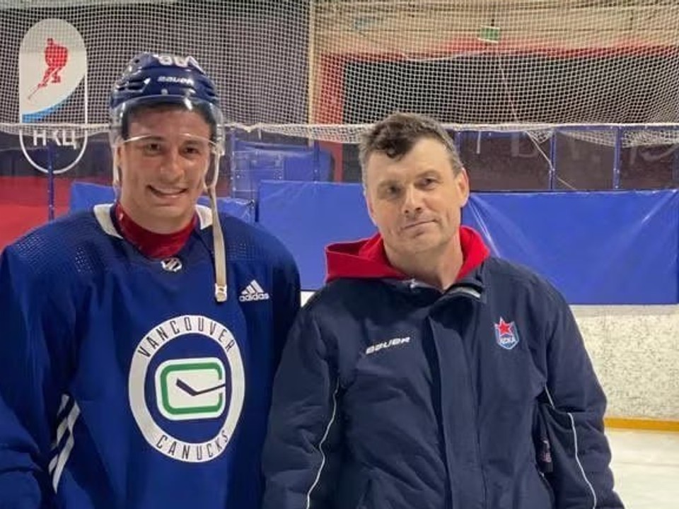 Andrej Kuzmenko a jeho otec Alexander.