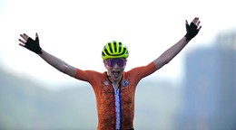 Holandská cyklistka Annemiek van Vleutenová. 