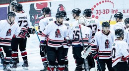 Radosť hokejistov Trnavy.