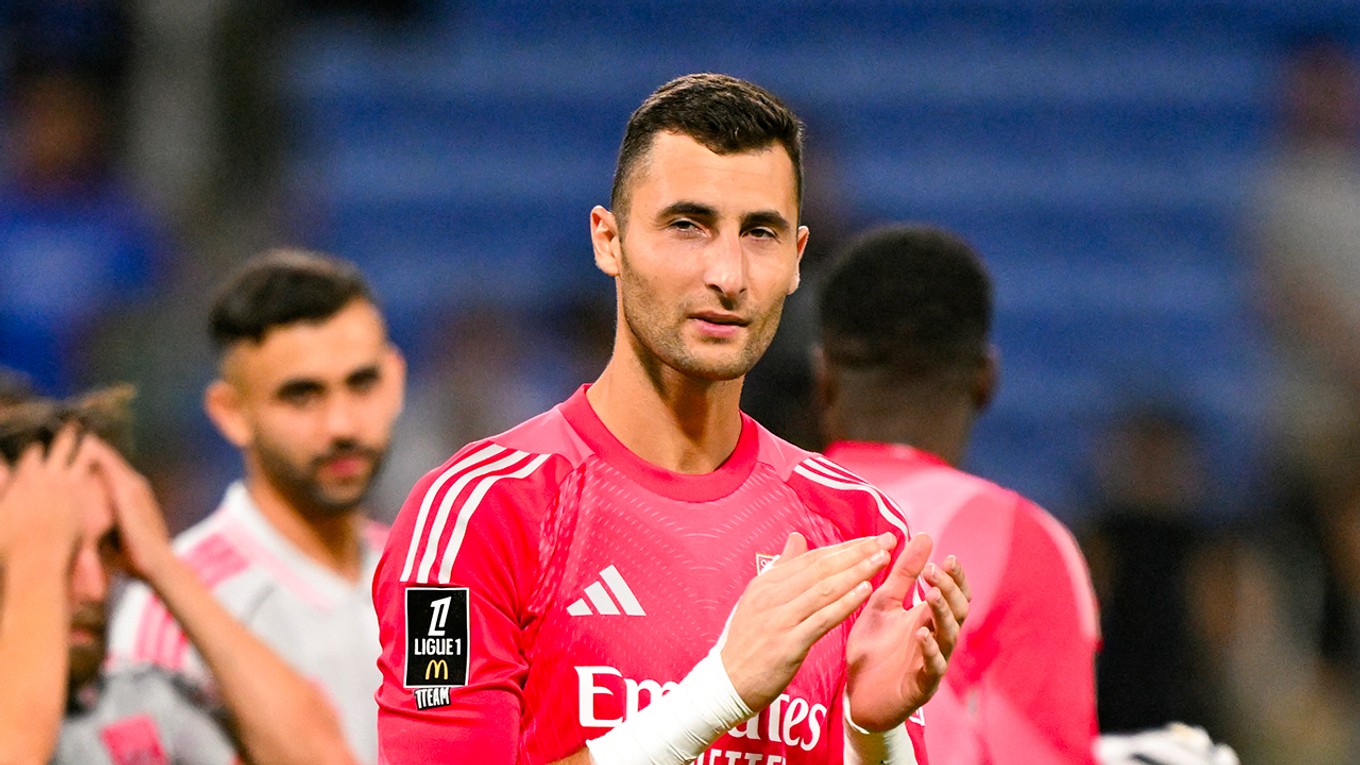 Dominik Greif v drese Lyonu. 