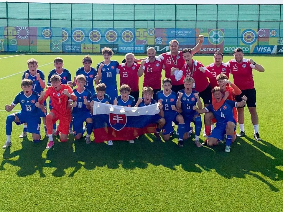 Slovenská futbalová reprezentácia do 16 rokov na turnaji FIFA U15 Svetový pohár/festival pred zápasom Samoa 16 - SR 16.