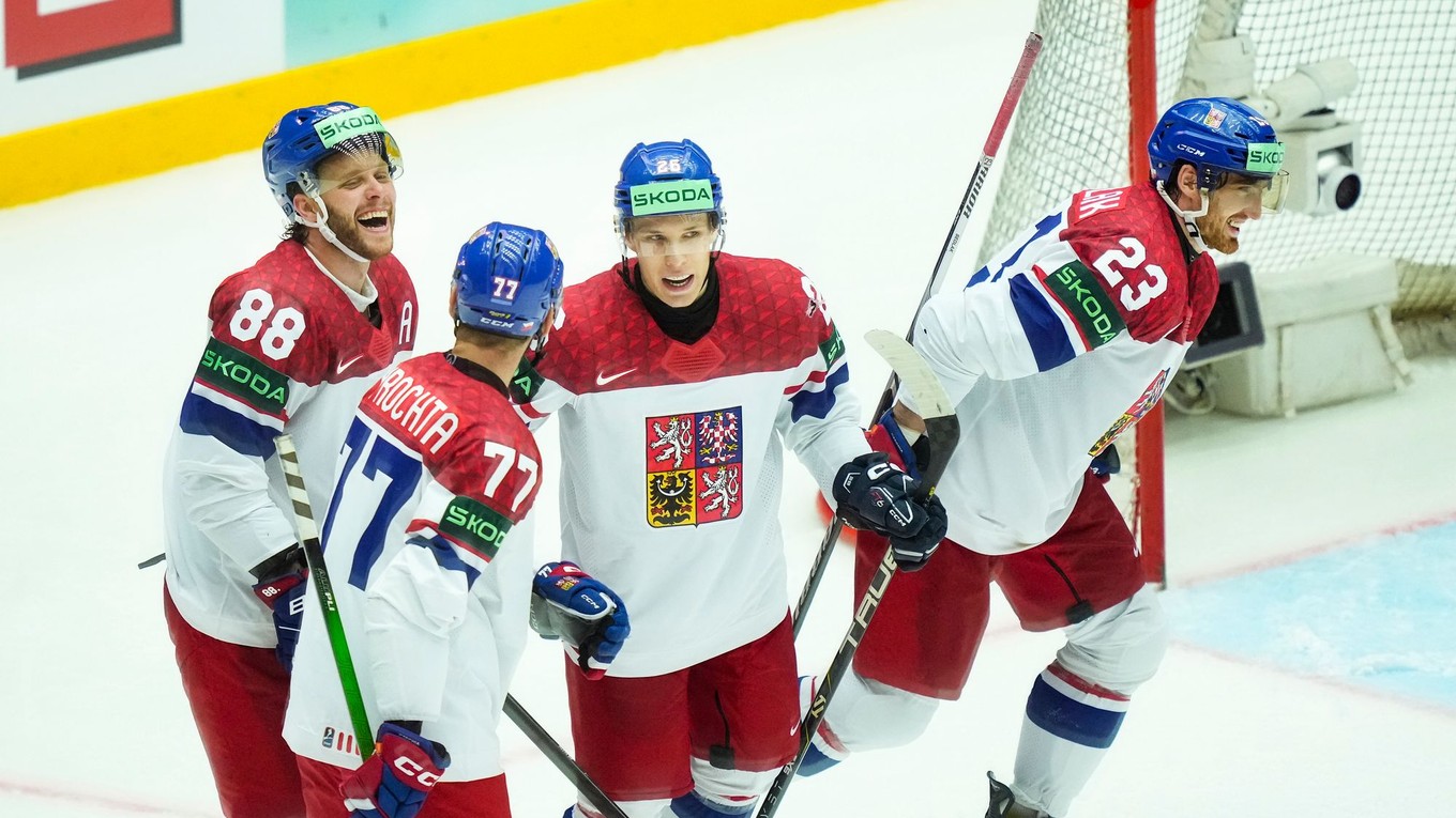 Českí reprezentanti na MS v hokeji 2025.