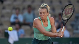 Kateřina Siniaková počas Roland Garros 2026.