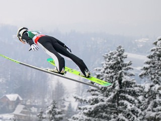 Slovenský reprezentant v skokoch na lyžiach Hektor Kapustík