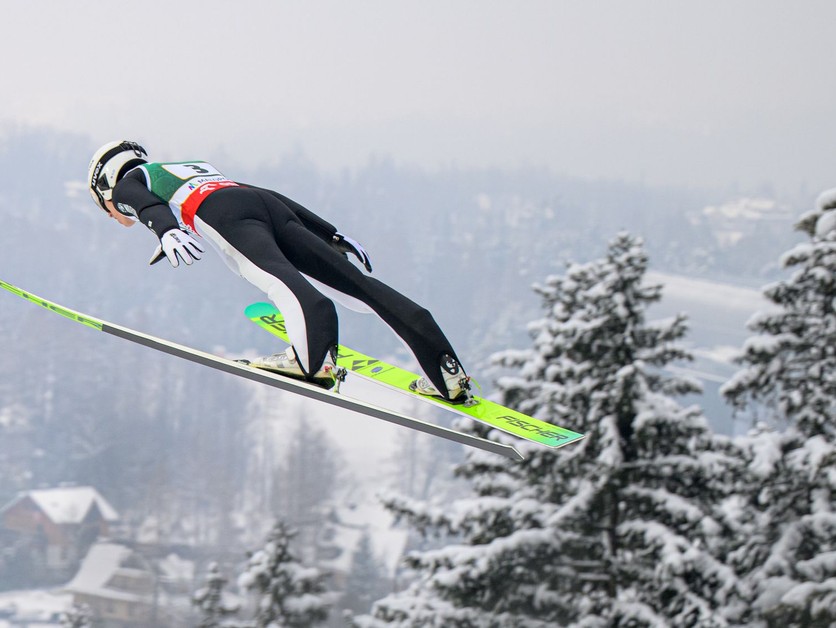Slovenský reprezentant v skokoch na lyžiach Hektor Kapustík