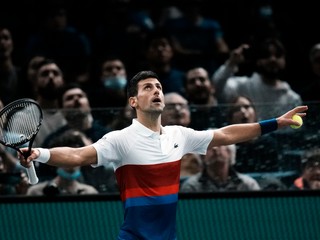 Srbský tenista Novak Djokovič. 