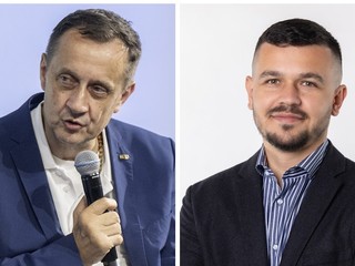 Kandidáti na predsedu Slovenského paralympijského výboru Ján Riapoš (vľavo) a Tomáš Varga.