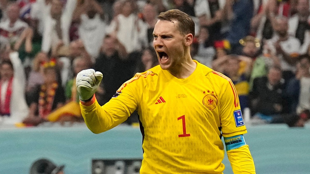Manuel Neuer počas zápasu Kostarika - Nemecko  