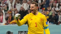 Manuel Neuer počas zápasu Kostarika - Nemecko  