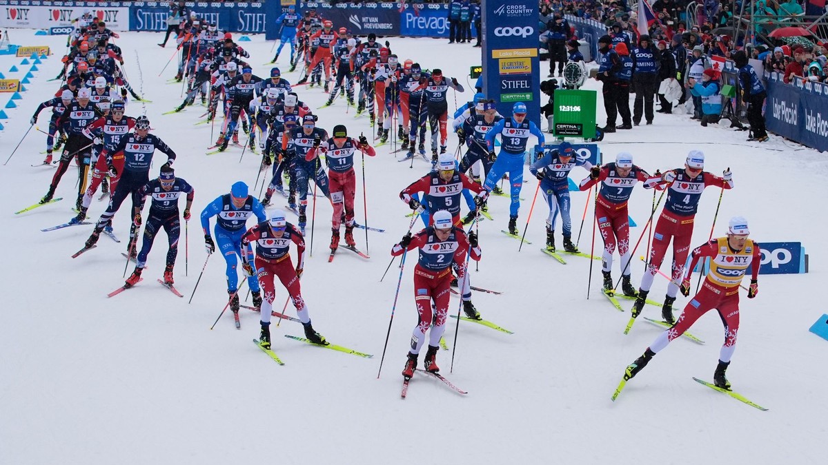 20 km voľne s hromadným štartom v americkom Lake Placid.