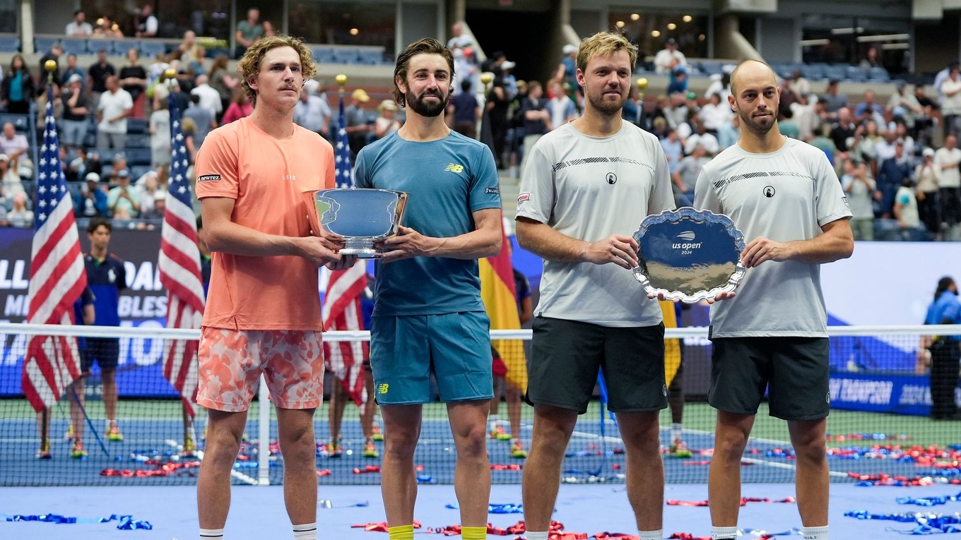 Max Purcell a Jordan Thompson zdolali vo finále US Open dvojicu Kevin Krawietz, Tim Pütz.