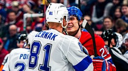 Juraj Slafkovský a Erik Černák.