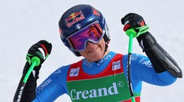 Sofia Goggiová sa teší z výhry