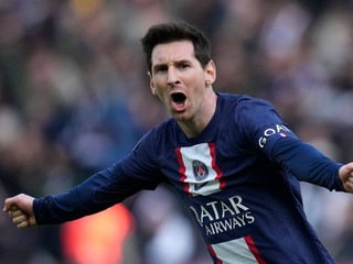 Lionel Messi sa teší po strelenom góle v drese PSG.