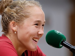 Ruská tenistka Mirra Andrejevová počas Roland Garros 2023.