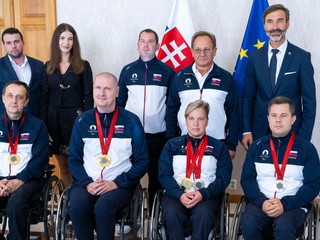 Slovenskí paralympionici po návratr z Paríža