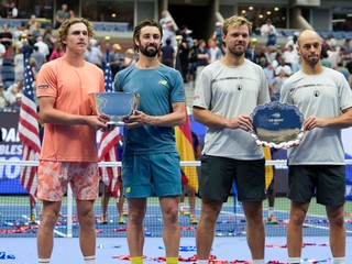 Max Purcell a Jordan Thompson zdolali vo finále US Open dvojicu Kevin Krawietz, Tim Pütz.