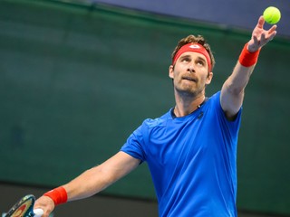 Slovenský daviscupový reprezentant Norbert Gombos