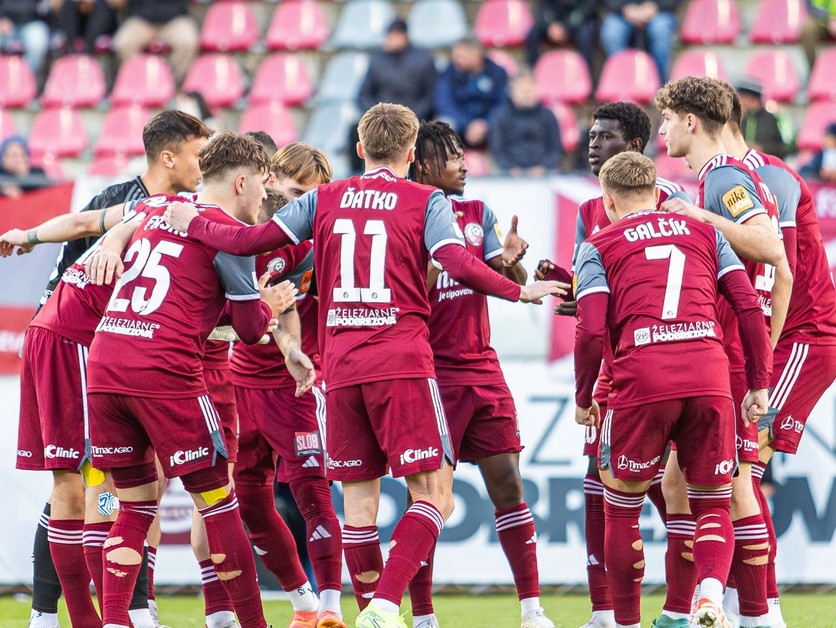 Futbalisti FK Železiarne Podbrezová.