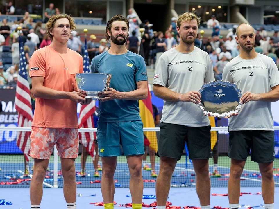 Max Purcell a Jordan Thompson zdolali vo finále US Open dvojicu Kevin Krawietz, Tim Pütz.