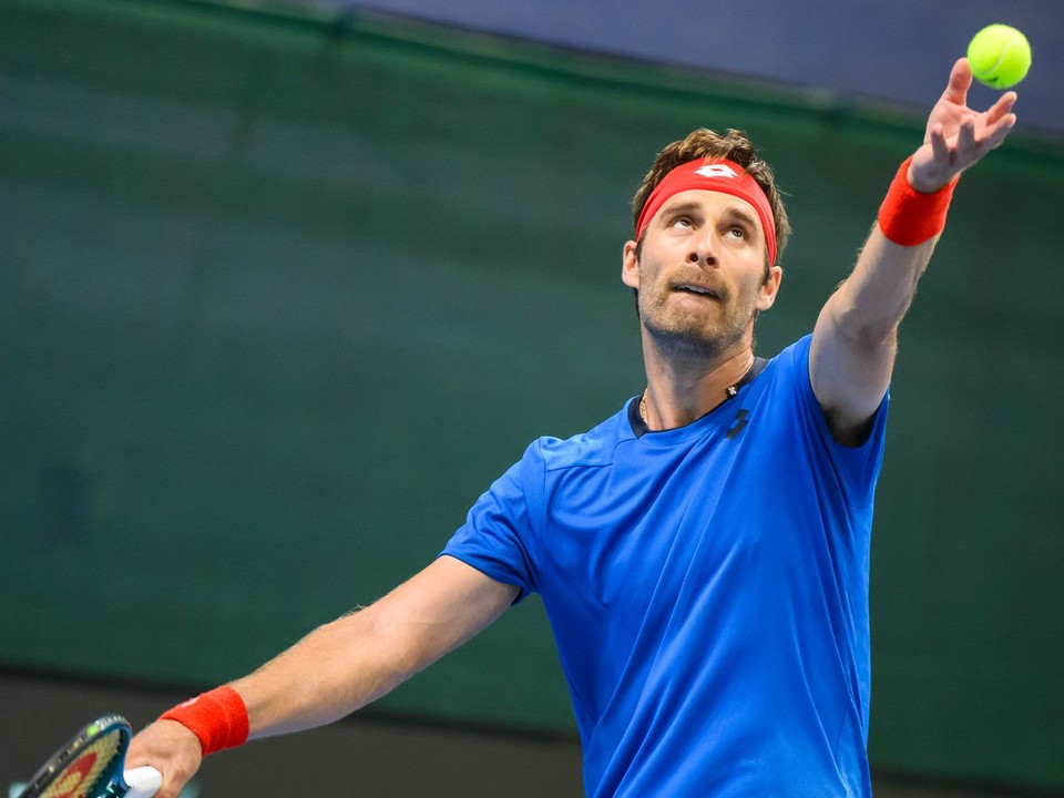 Slovenský daviscupový reprezentant Norbert Gombos