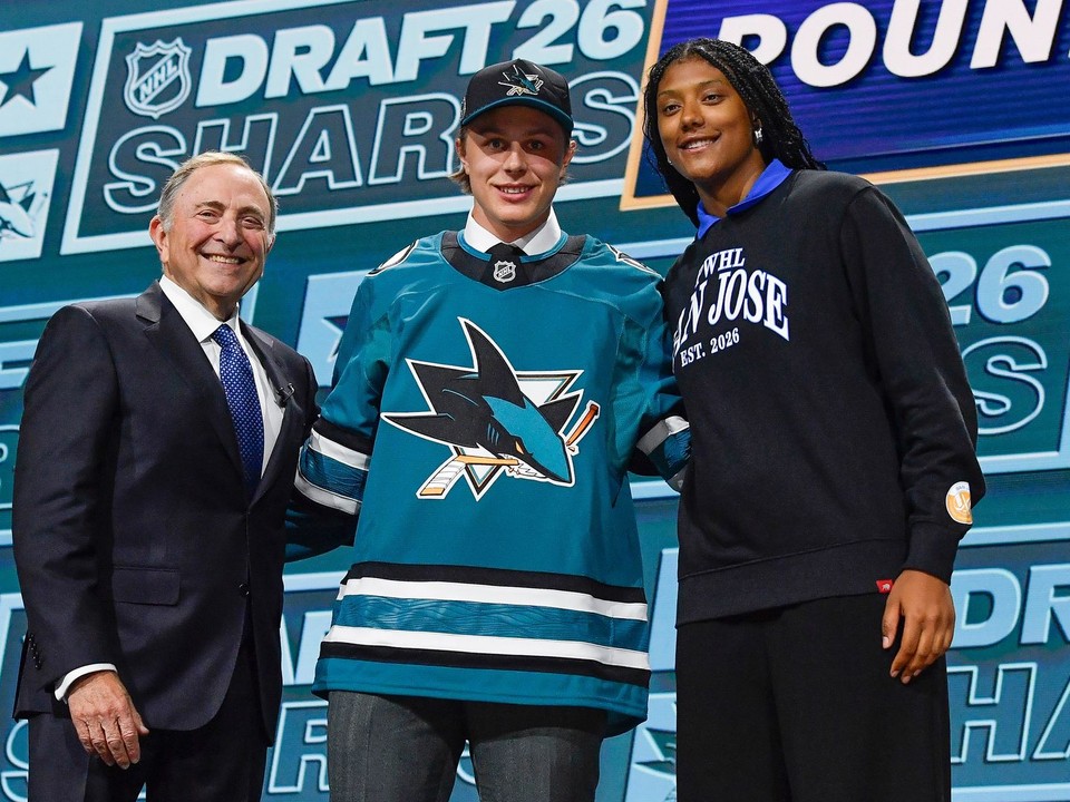 Ivar Stenberg na drafte NHL 2026
