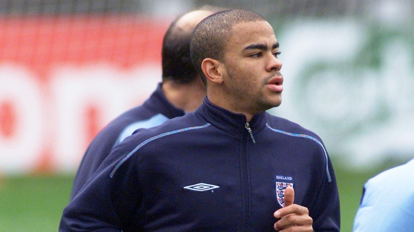 Anglický futbalista Kieron Dyer na snímke z roku 2002. 