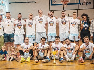 Basketbalisti MBK SPU Nitra po triumfe vo Final Four 1. ligy.