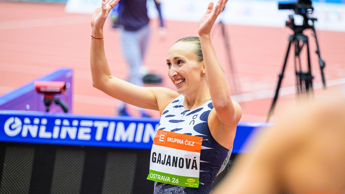 Na snímke slovenská reprezentantka Gabriela Gajanová.
