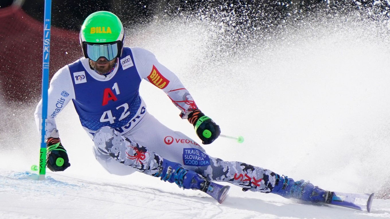 Slovenský lyžiar Andreas Žampa.