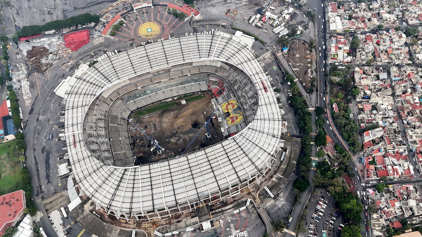 Mexico City Stadium, jedno z dejísk MS vo futbale 2026. 