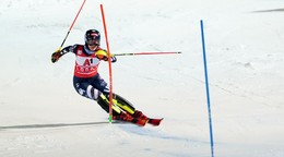 Americká lyžiarka Mikaela Shiffrinová.