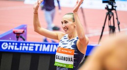 Na snímke slovenská reprezentantka Gabriela Gajanová.