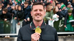 Slovenský futbalový tréner Balázs Borbély