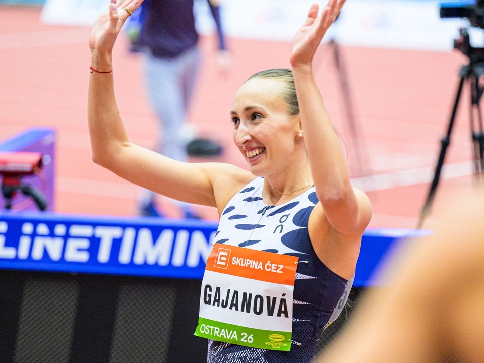 Na snímke slovenská reprezentantka Gabriela Gajanová.