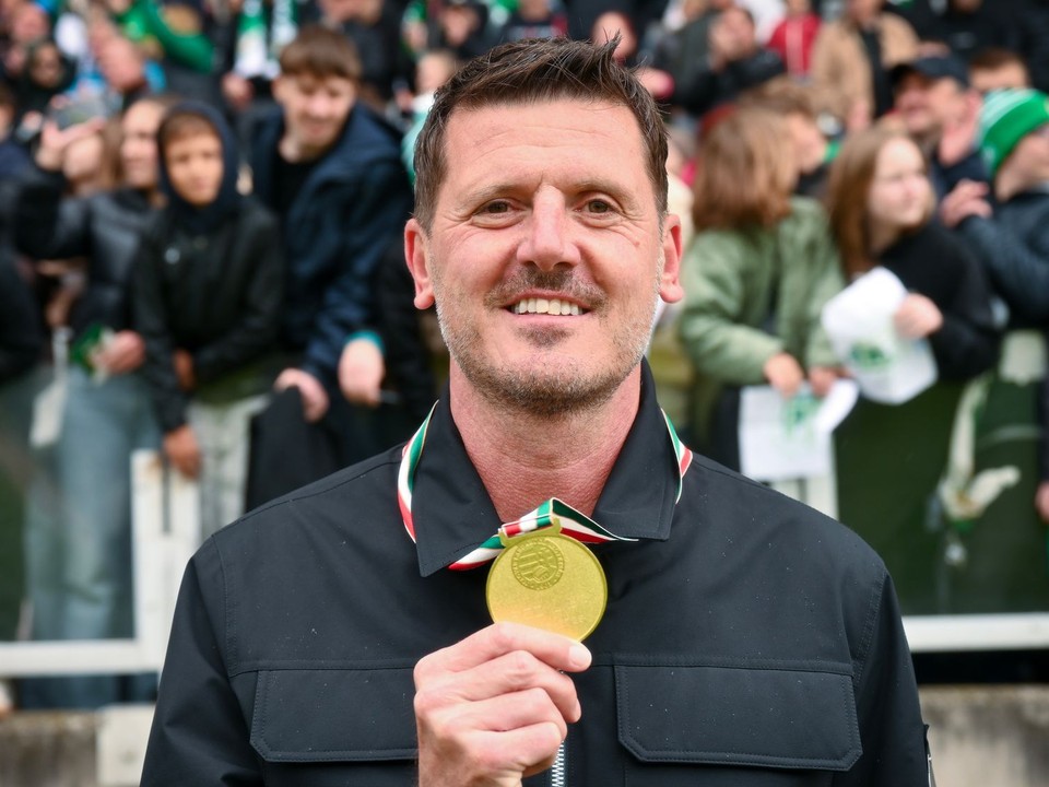 Slovenský futbalový tréner Balázs Borbély