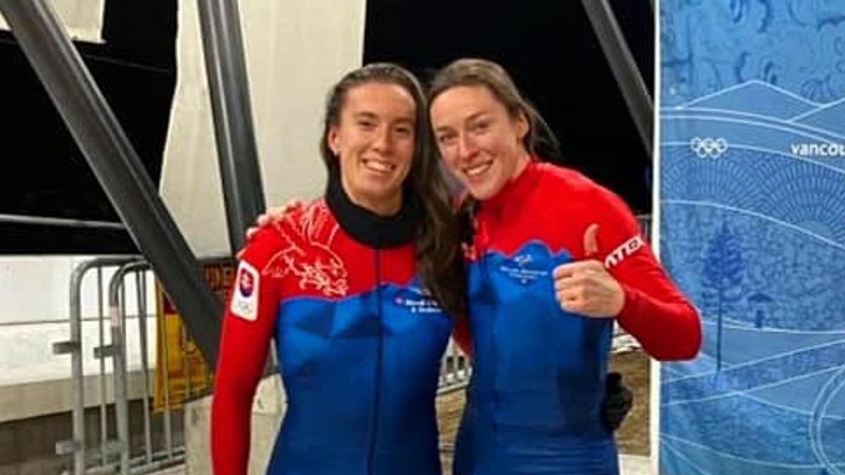 Viktória Čerňanská (vľavo) a Lucia Mokrášová.