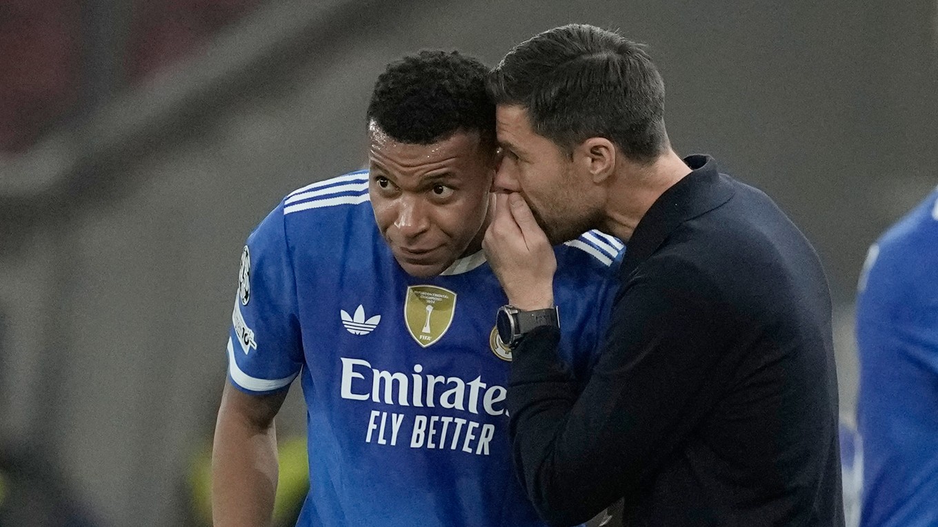 Kylian Mbappe a Xabi Alonso