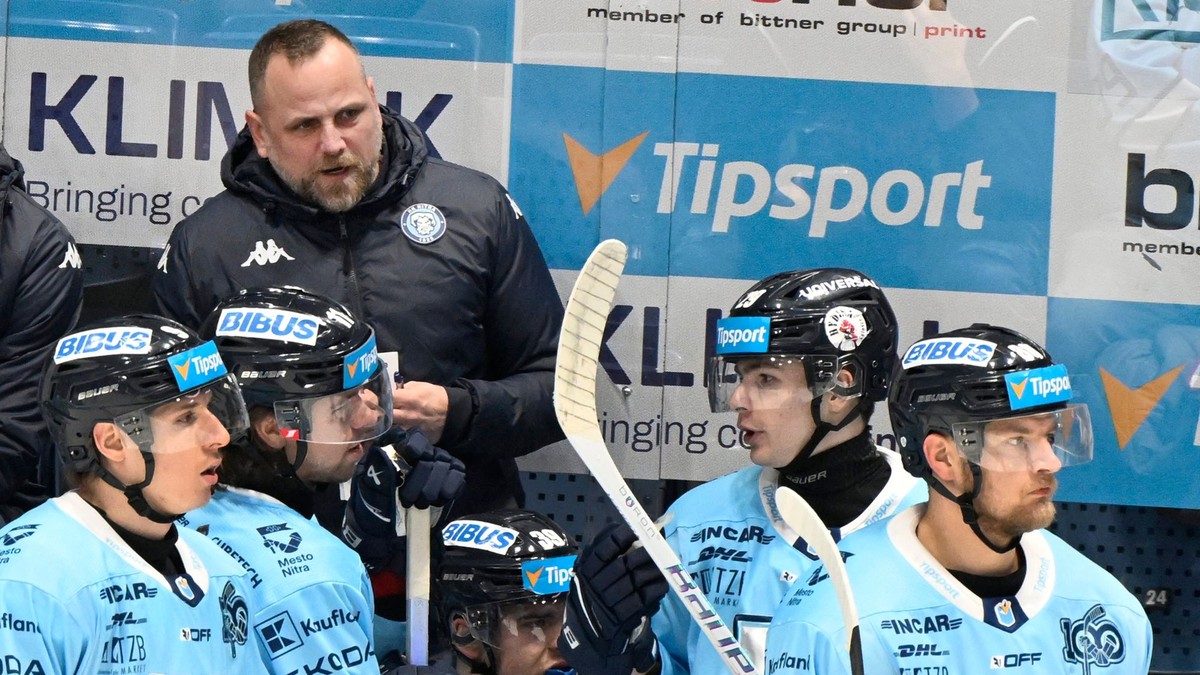 Hokejisti HC Slovan Bratislava.