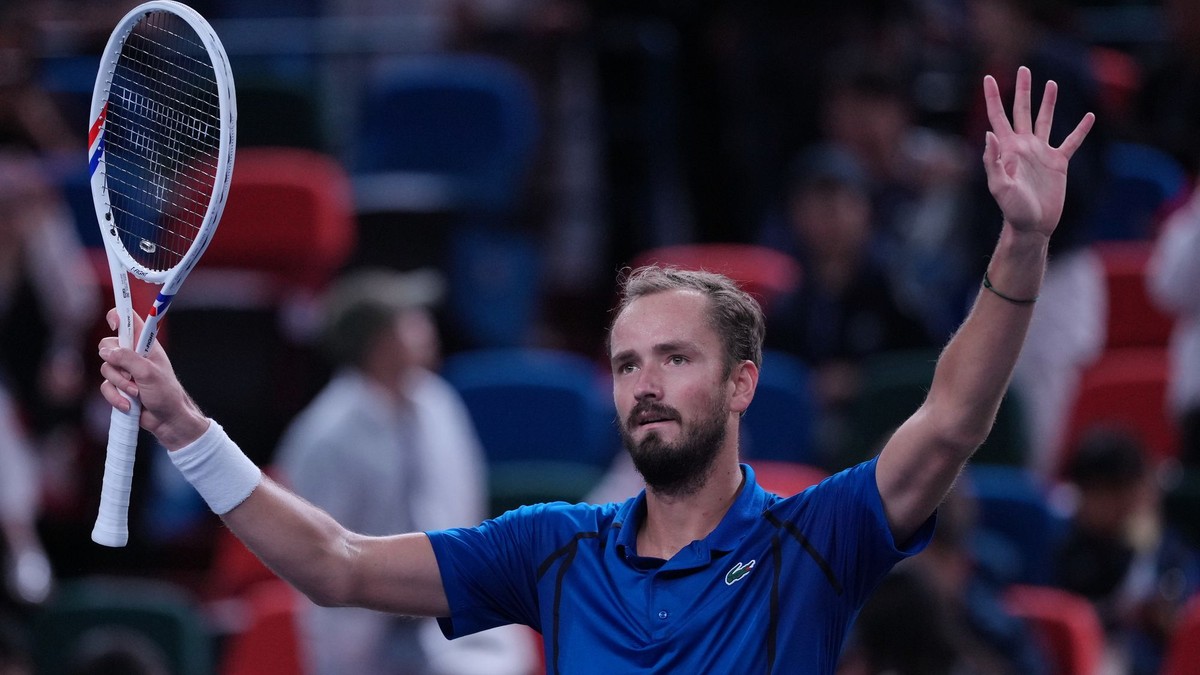Ruský tenista Daniil Medvedev