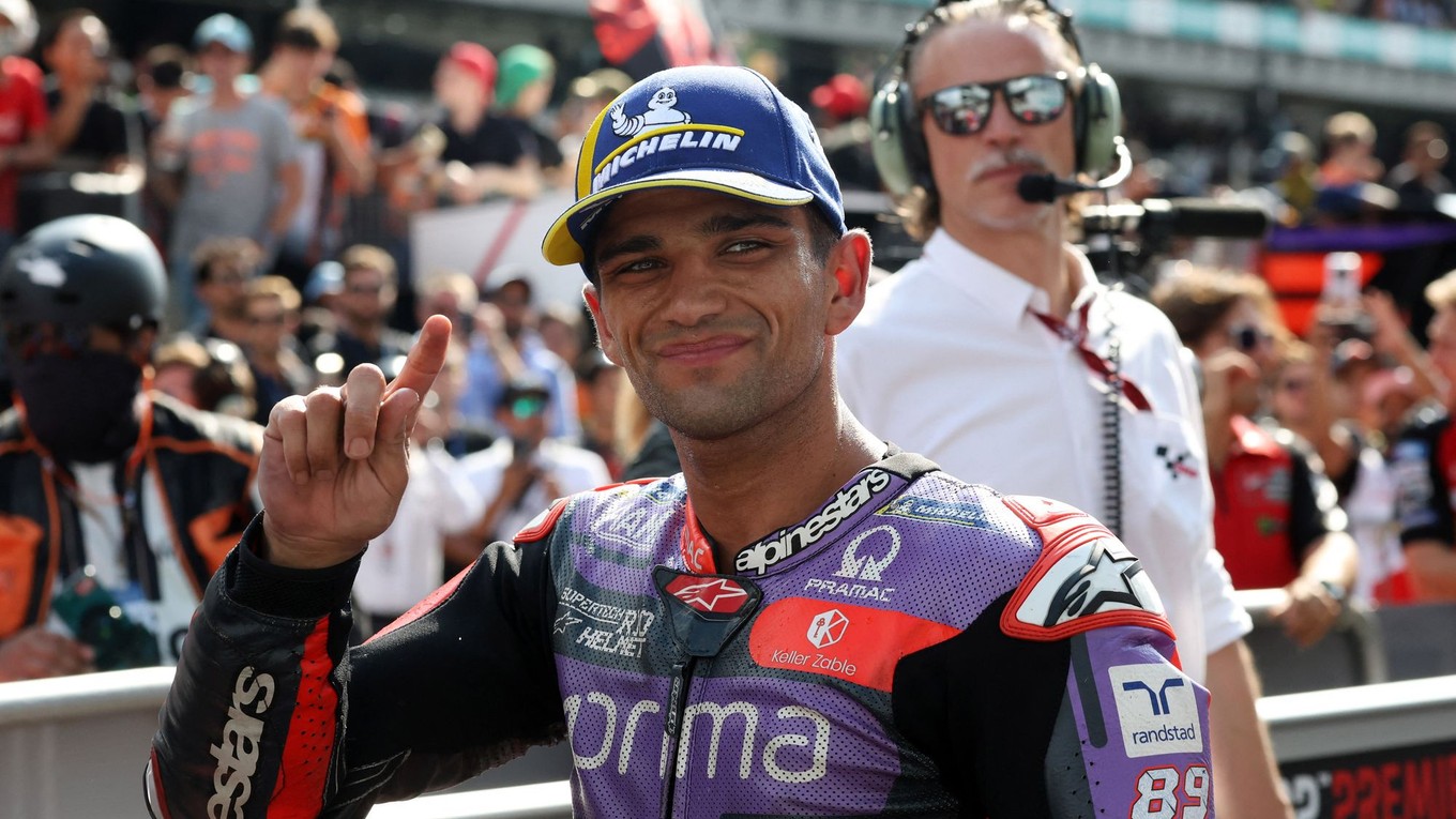 Majster sveta MotoGP zo sezóny 2024 Jorge Martin.