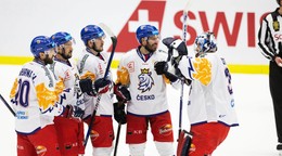 Českí hokejisti.