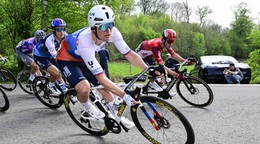 Slovenský majster v cyklistike Lukáš Kubiš. 