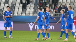 Hráči Slovenska do 21 rokov.