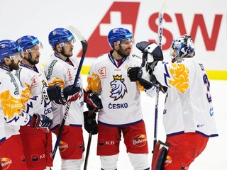 Českí hokejisti.
