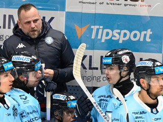 Hokejisti HC Slovan Bratislava.
