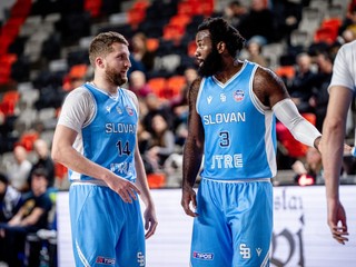Hráči BC Slovan Bratislava